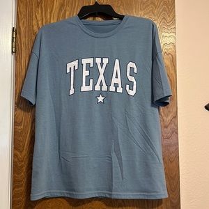 SHEIN letter graphic drop shoulder tee